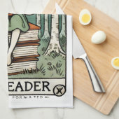 De Kaart van de Reader Fairy Tarot Theedoek (Quarter Fold)