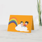 De Kaart van de regenboog en van de Vriendschap (Achterkant)