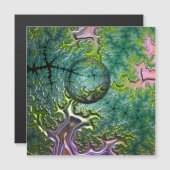 De Kaart van de Reis Magnetic (Voorkant / Achterkant)