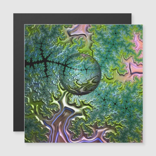 De Kaart van de Reis Magnetic (Voorkant / Achterkant)