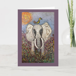 De kaart van de Rit van de Vreugde van de olifant