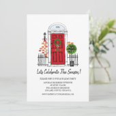 De Kaart van de Rode Kerstfeestdag (Staand voorkant)