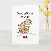 De Kaart van de Rots van vakanties (Gele Bloem)