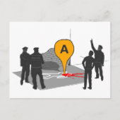 De Kaart van de Scène van de misdaad met het Overz (Voorkant)