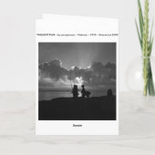 De Kaart van de SCHEMERING van de PRET (zwarte (Achterkant)