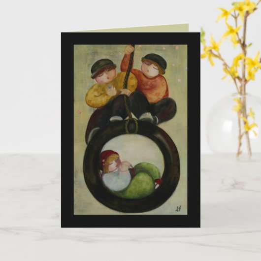 De Kaart van de Schommeling van de band (Gele Bloem)