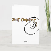 De Kaart van de schreeuw "van de Familie" (Achterkant)