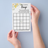 De Kaart van de Spel van het Bingo van het Vrijgez (Hand)