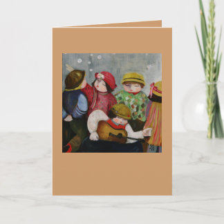 De kaart van de Speler van de Gitaar