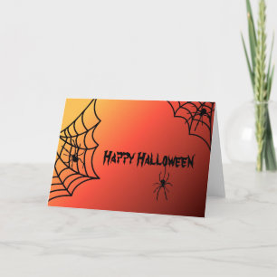 De Kaart van de Spin van Halloween