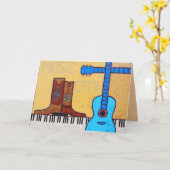 De kaart van de STAD van de MUZIEK (Gele Bloem)