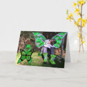 De Kaart van de Steun van de Aanmoediging van de (Gele Bloem)