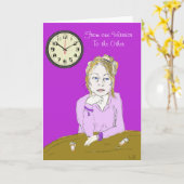 De Kaart van de Steun van de Vrouwen van de (Gele Bloem)