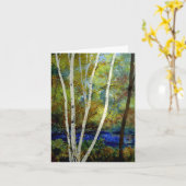 De Kaart van de Stroom van de berk (Gele Bloem)