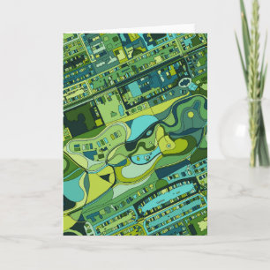 De Kaart van de Structuur van de Stad van