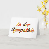 De kaart van de sympathie (Gele Bloem)