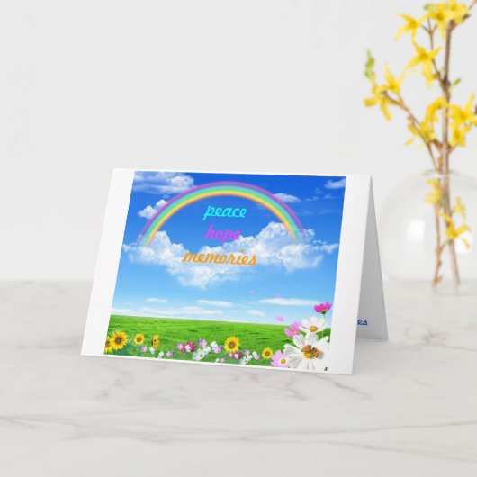 De Kaart van de sympathie (Gele Bloem)