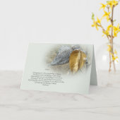 De Kaart van de sympathie - Gedicht en Peulen (Gele Bloem)