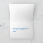 De Kaart van de sympathie in Diepste Blauw (Binnen)