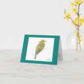 De Kaart van de sympathie met gedachten (Gele Bloem)