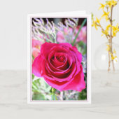 De Kaart van de Sympathie van de bloem (Gele Bloem)