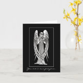 De Kaart van de Sympathie van de Engel van Nouveau (Gele Bloem)