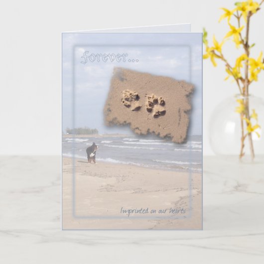 De kaart van de Sympathie van de hond (Gele Bloem)