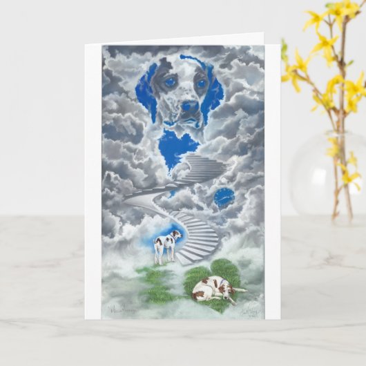 De Kaart van de Sympathie van de Hond van het (Gele Bloem)