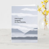 De Kaart van de Sympathie van de verjaardag (Gele Bloem)