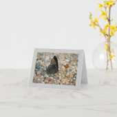 De Kaart van de Sympathie van de vlinder (Gele Bloem)