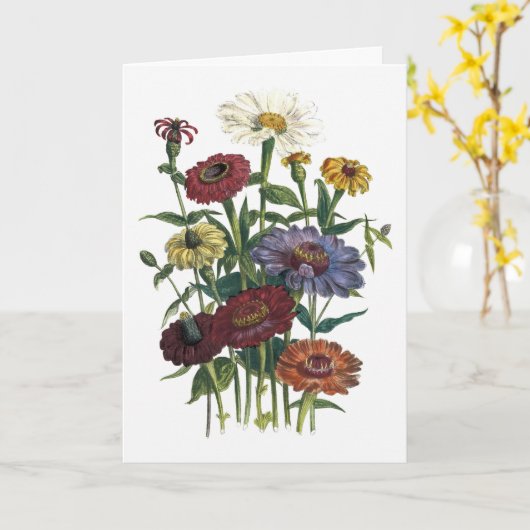 De Kaart van de Sympathie van de Waterverf van (Gele Bloem)