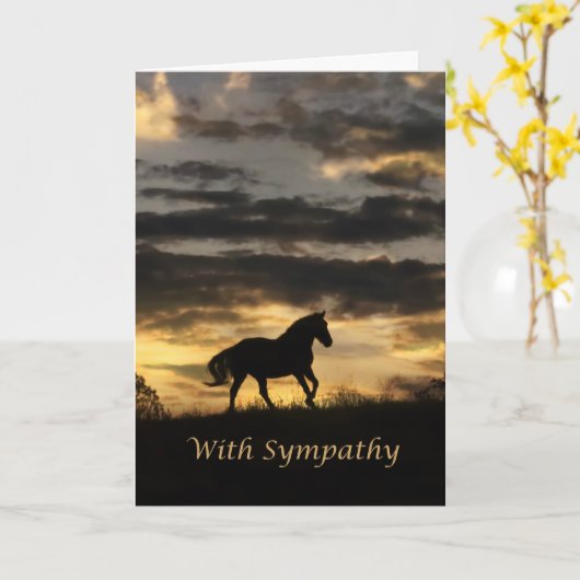 De Kaart van de Sympathie van het paard, de (Gele Bloem)