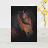 De Kaart van de Sympathie van het paard voor (Gele Bloem)