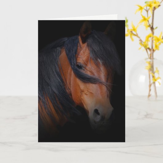 De Kaart van de Sympathie van het paard voor (Gele Bloem)