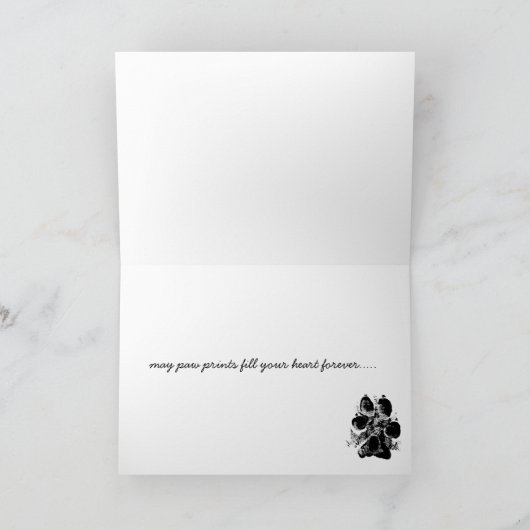 De kaart van de Sympathie van Leonberger (Binnen)