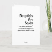 De kaart van de sympathie - Verlies van een vriend (Achterkant)