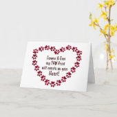 DE KAART VAN DE SYMPATHIE VOOR VERLIES VAN (Gele Bloem)