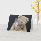 De kaart van de teddybeer (Gele Bloem)