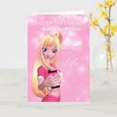 De Kaart van de Telefoon van de Cel van Duckface (Gele Bloem)