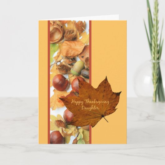 De Kaart van de Thanksgiving van de dochter (Voorkant)