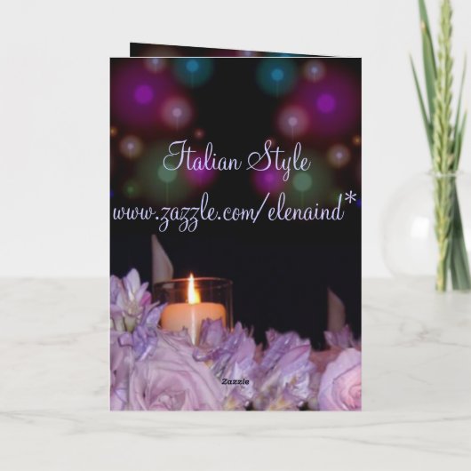 De Kaart van de Tijd van Kerstmis (Achterkant)