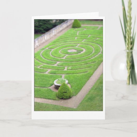 De kaart van de TUIN (Voorkant)