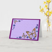 De Kaart van de Tuin van de vlinder (Spatie) (Gele Bloem)