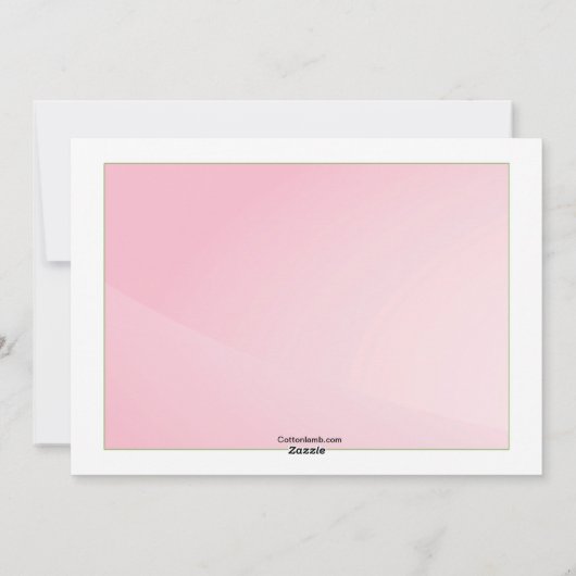 De Kaart van de Tulpen van Pasen (Achterkant)