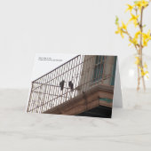 de kaart van de twee kraaienverjaardag (Gele Bloem)