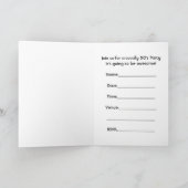 de Kaart van de Uitnodiging van de de jaren (Binnen)