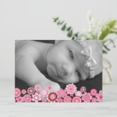 De Kaart van de Uitnodiging van de Foto van de (Staand voorkant)