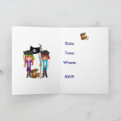 De Kaart van de Uitnodiging van de Partij van de (Binnen)