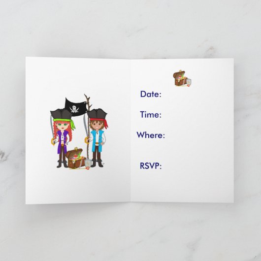 De Kaart van de Uitnodiging van de Partij van de (Binnen)