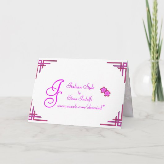 De Kaart van de Uitnodiging van het Huwelijk van (Achterkant)